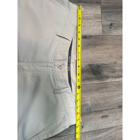 Under Armour Mens Drive Pants 36 Chino Cream Golf Pants  (Inseam 31 Hemmed) - Picture 12 of 16